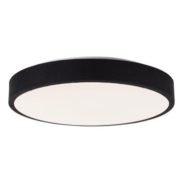 Brilliant - LED Dimmable ceiling light FILIZ LED/24W/230V d. 38,5 cm black
