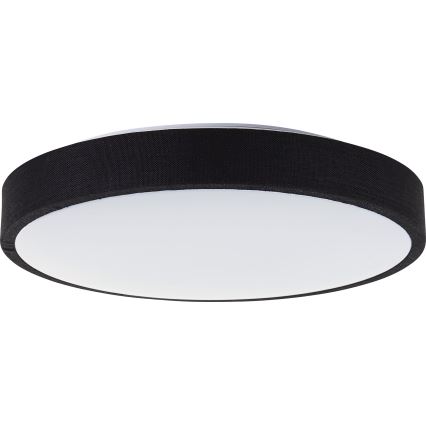 Brilliant - LED Dimmable ceiling light FILIZ LED/24W/230V d. 38,5 cm black