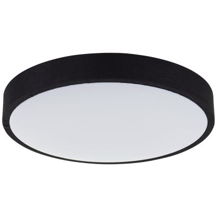 Brilliant - LED Dimmable ceiling light FILIZ LED/24W/230V d. 38,5 cm black