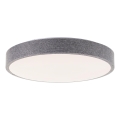 Brilliant - LED Dimmable ceiling light FILIZ LED/24W/230V d. 38,5 cm grey