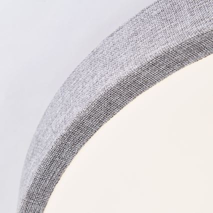 Brilliant - LED Dimmable ceiling light FILIZ LED/24W/230V d. 38,5 cm grey