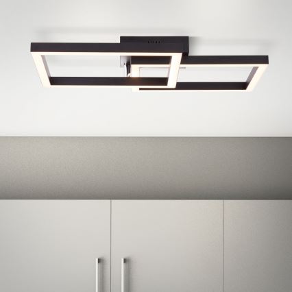 Brilliant - LED Dimmable ceiling light KJORN LED/32W/230V 3000K black