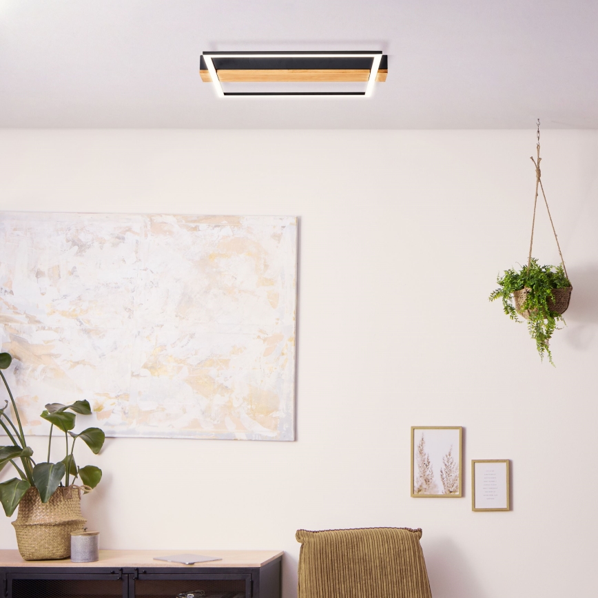 Brilliant - LED Dimmable ceiling light LONEOS LED/24W/230V 3000K 45x40 cm - FSC certified