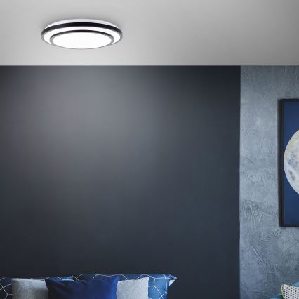 Brilliant - LED Dimmable ceiling light LUCIANO LED/40W/230V 3000-6500K + remote control