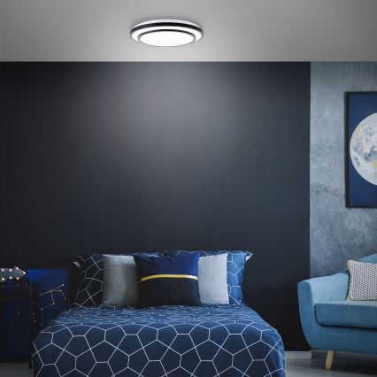 Brilliant - LED Dimmable ceiling light LUCIANO LED/40W/230V 3000-6500K + remote control