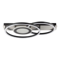Brilliant - LED Dimmable Ceiling Light MAUREEN LED/27W/230V black