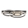 Brilliant - LED Dimmable Ceiling Light MAUREEN LED/27W/230V black