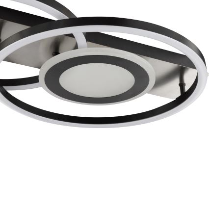 Brilliant - LED Dimmable Ceiling Light MAUREEN LED/27W/230V black