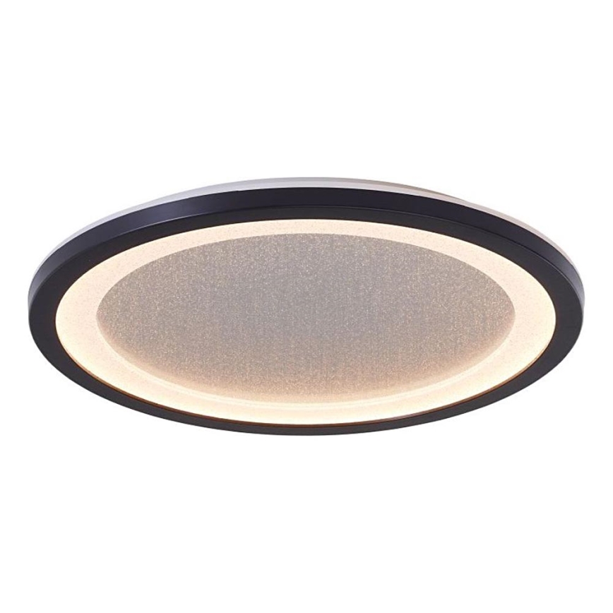 Brilliant - LED Dimmable ceiling light MOSAKO LED/20W/230V 2700K d. 29,5 cm black