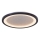 Brilliant - LED Dimmable ceiling light MOSAKO LED/20W/230V 2700K d. 29,5 cm black