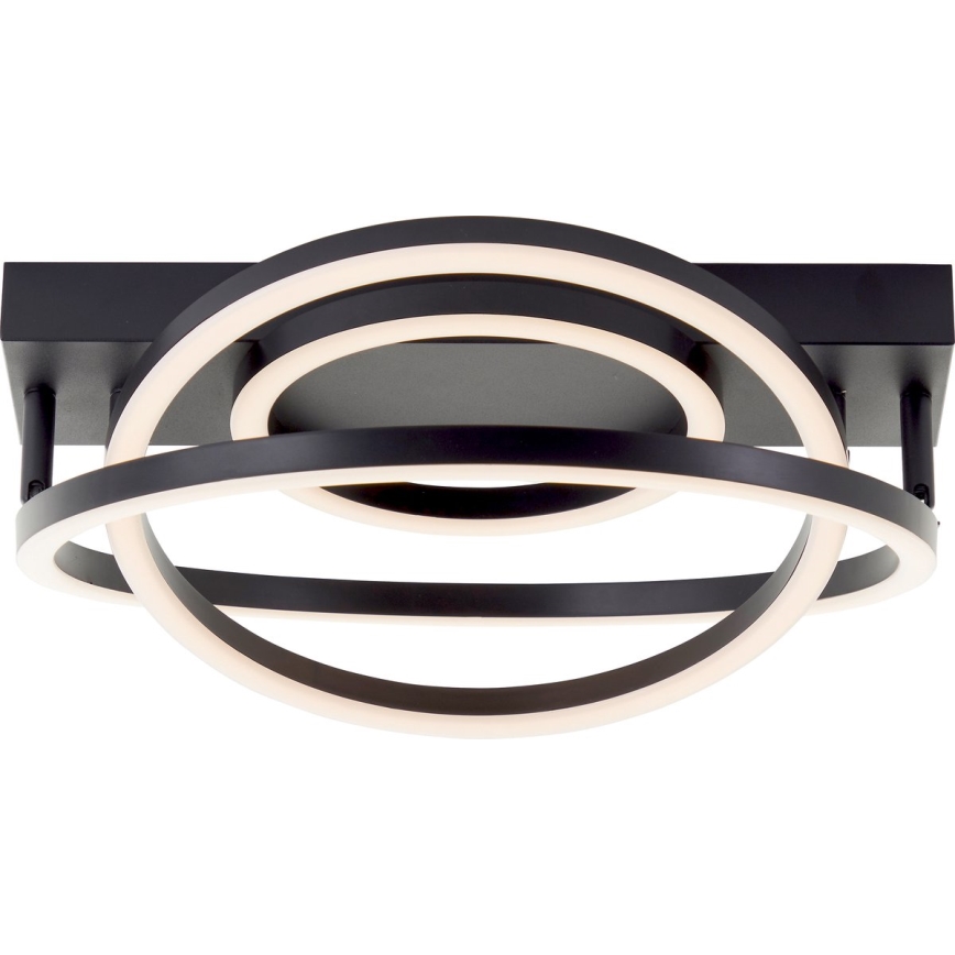 Brilliant - LED Dimmable Ceiling Light PEDLEY LED/36W/230V Black
