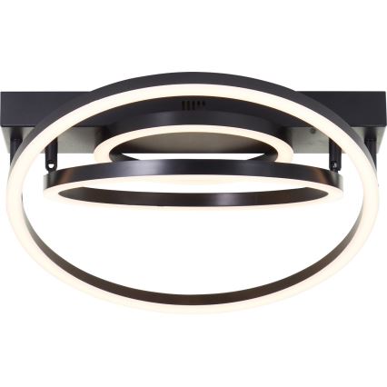 Brilliant - LED Dimmable Ceiling Light PEDLEY LED/36W/230V Black