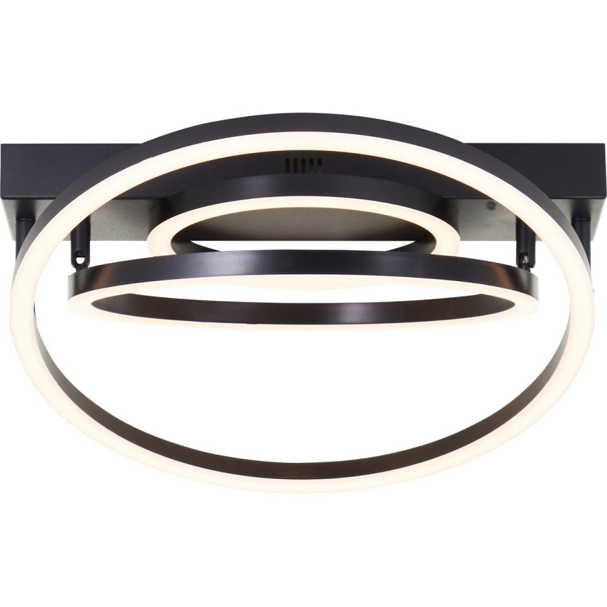 Brilliant - LED Dimmable Ceiling Light PEDLEY LED/36W/230V Black