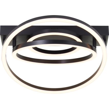 Brilliant - LED Dimmable Ceiling Light PEDLEY LED/36W/230V Black