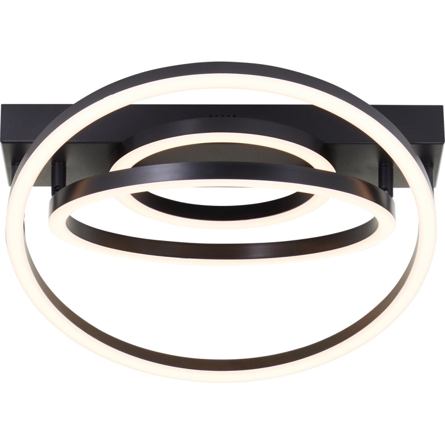 Brilliant - LED Dimmable Ceiling Light PEDLEY LED/36W/230V Black