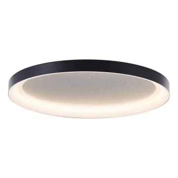 Brilliant - LED Dimmable ceiling light QUITO LED/30W/230V 3000K d. 42 cm black