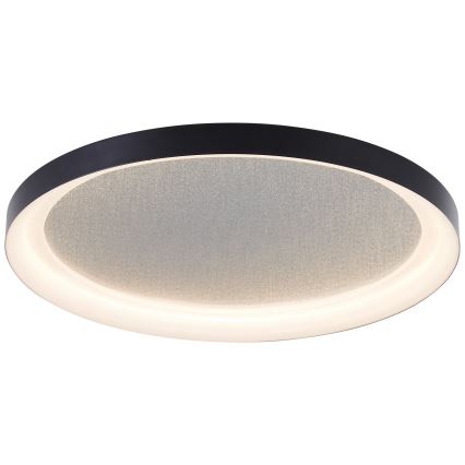 Brilliant - LED Dimmable ceiling light QUITO LED/30W/230V 3000K d. 42 cm black