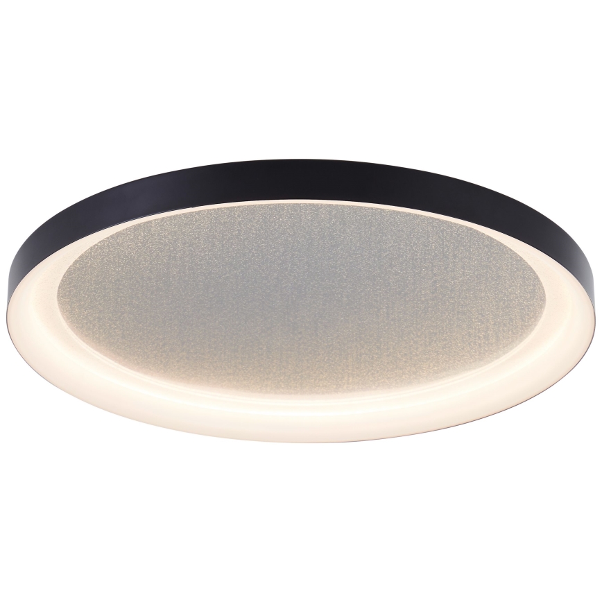 Brilliant - LED Dimmable ceiling light QUITO LED/30W/230V 3000K d. 42 cm black