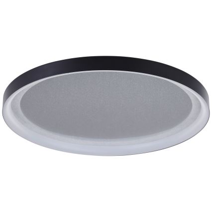 Brilliant - LED Dimmable ceiling light QUITO LED/30W/230V 3000K d. 42 cm black