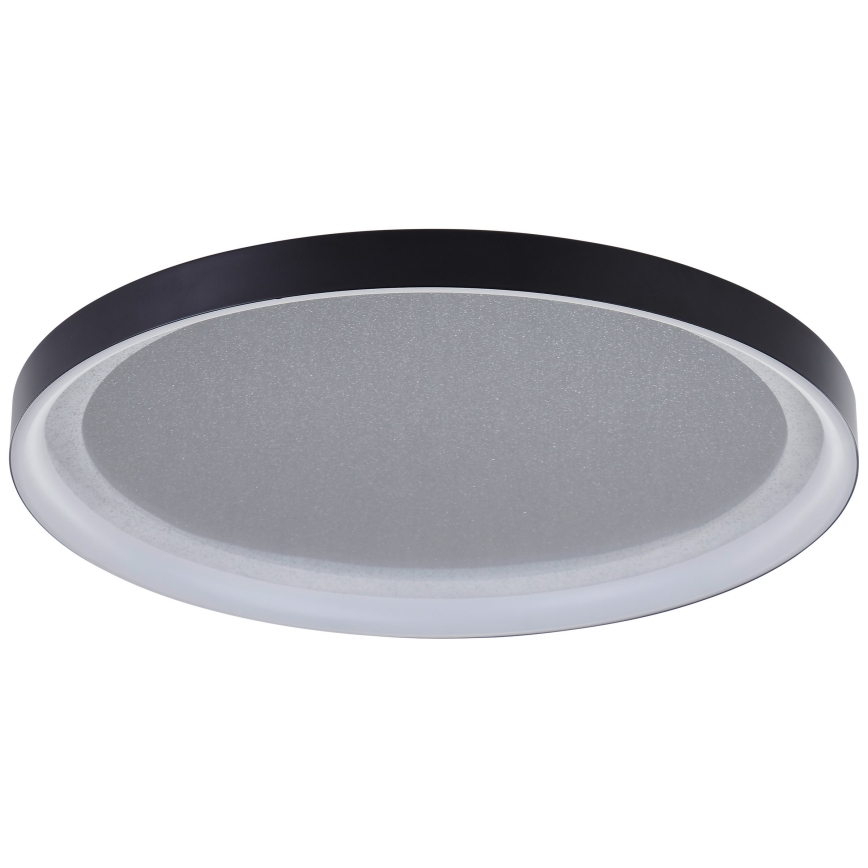 Brilliant - LED Dimmable ceiling light QUITO LED/30W/230V 3000K d. 42 cm black