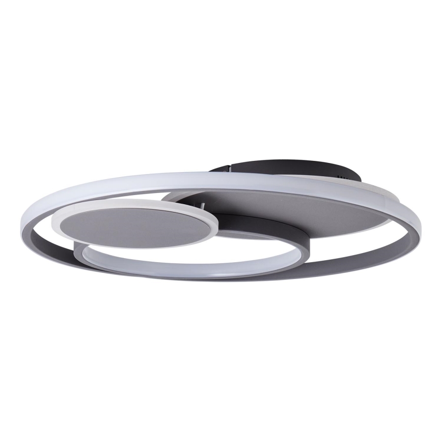 Brilliant - LED Dimmable ceiling light RUNDA LED/50W/230V 3000-6500K black + remote control