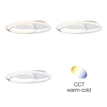 Brilliant - LED Dimmable ceiling light RUNDA LED/50W/230V 3000-6500K white + remote control