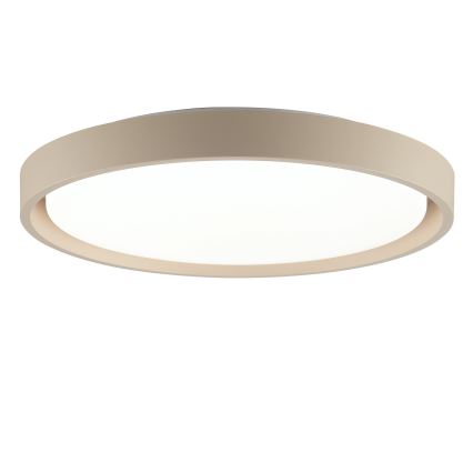 Brilliant - Dimmable LED Ceiling Light SANOZ LED/24W/230V 3000-6500K Ø 41 cm Beige + Remote Control