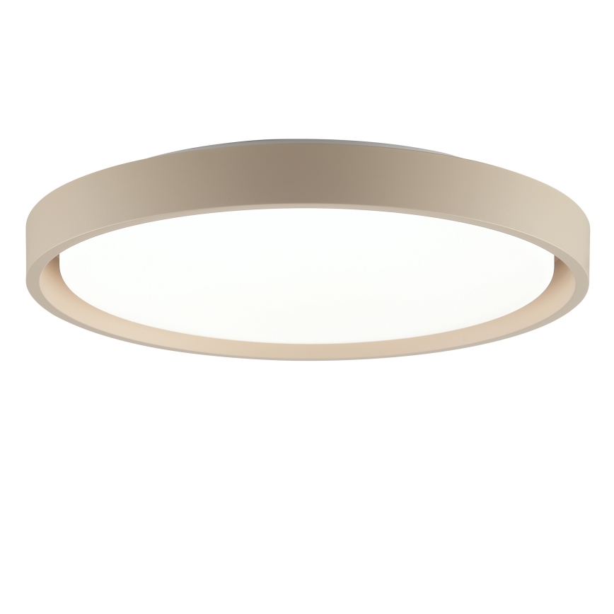 Brilliant - Dimmable LED Ceiling Light SANOZ LED/24W/230V 3000-6500K Ø 41 cm Beige + Remote Control