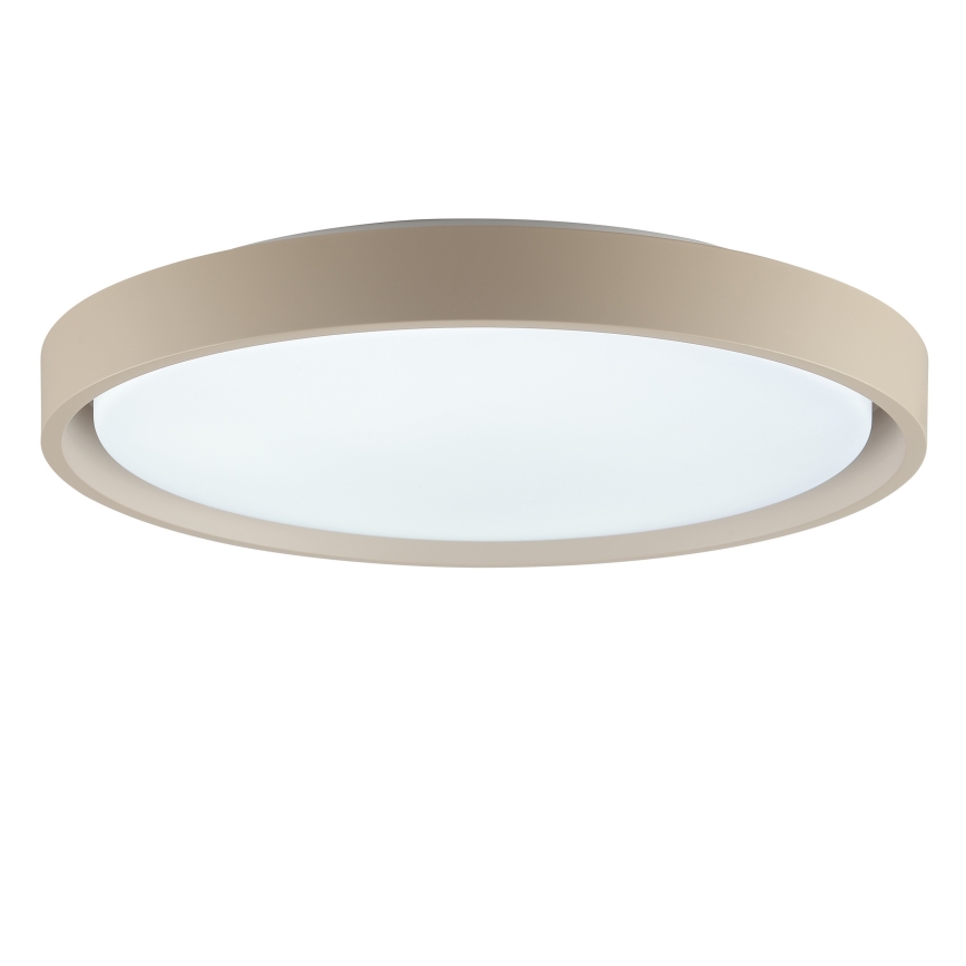 Brilliant - Dimmable LED Ceiling Light SANOZ LED/24W/230V 3000-6500K Ø 41 cm Beige + Remote Control