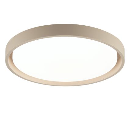 Brilliant - Dimmable LED Ceiling Light SANOZ LED/24W/230V 3000-6500K Ø 41 cm Beige + Remote Control