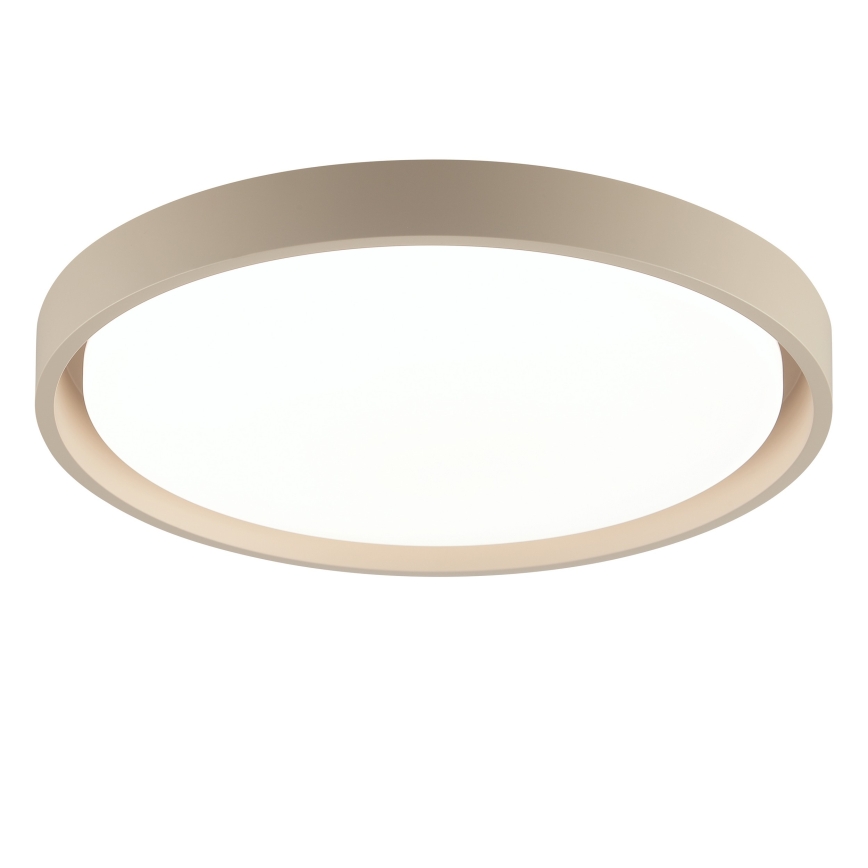Brilliant - Dimmable LED Ceiling Light SANOZ LED/24W/230V 3000-6500K Ø 41 cm Beige + Remote Control