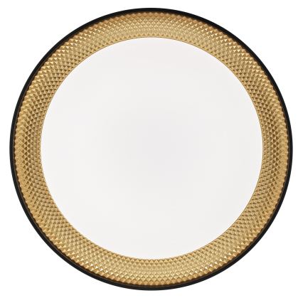 Brilliant - WALDO Dimmable LED Ceiling Light LED/36W/230V 3000-6500K Ø 48.5 cm Black/Gold + Remote Control