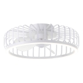 Brilliant - LED Dimmable Ceiling Light with Fan CAPO LED/36W/230V 2700-6500K Ø 48 cm White + Remote Control