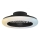Brilliant - LED dimmable ceiling light with fan MONTERO LED/20W/230V 2700–6500K Ø 42 cm black + remote control
