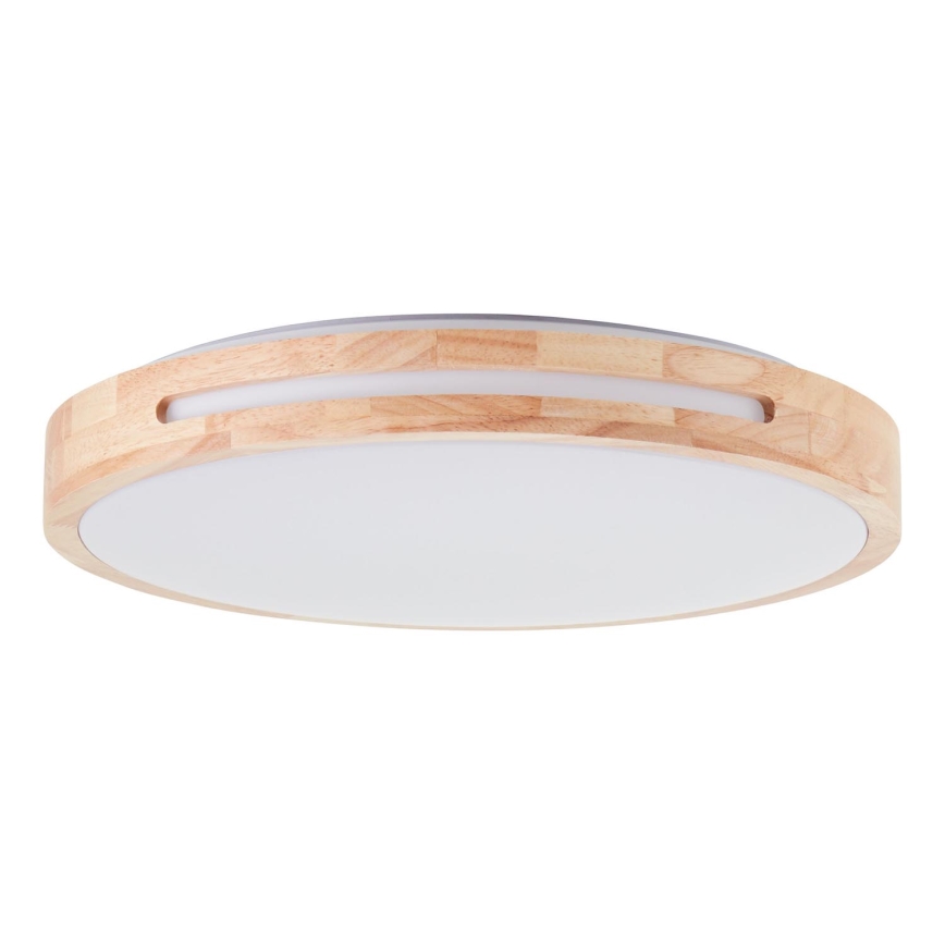 Brilliant - LED Dimmable ceiling light WOODBURY LED/24W/230V d. 39 cm rubber fig - FSC certified