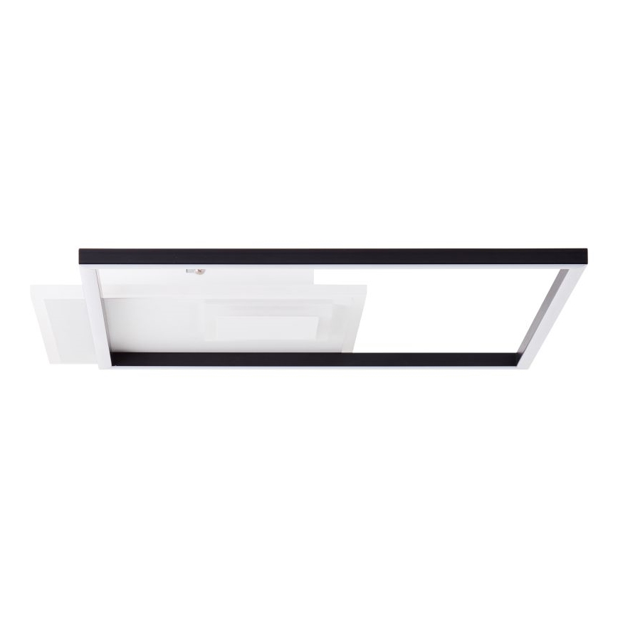 Brilliant - LED Dimmable ceiling light IORGO LED/40W/230V 3000K 43,5x43,5 cm white/black
