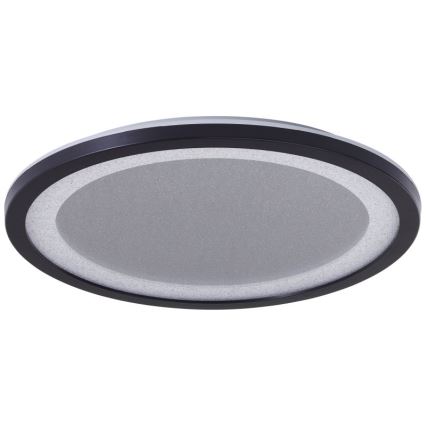 Brilliant - LED Dimmable ceiling light MOSAKO LED/20W/230V 2700K d. 29,5 cm black
