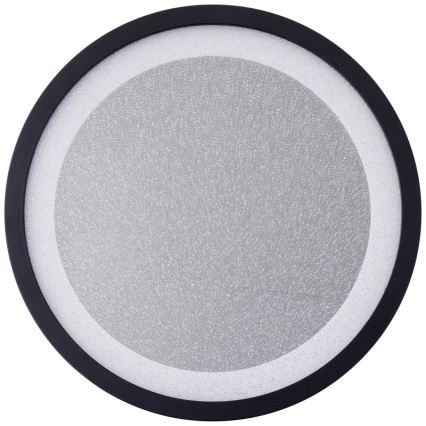 Brilliant - LED Dimmable ceiling light MOSAKO LED/20W/230V 2700K d. 29,5 cm black