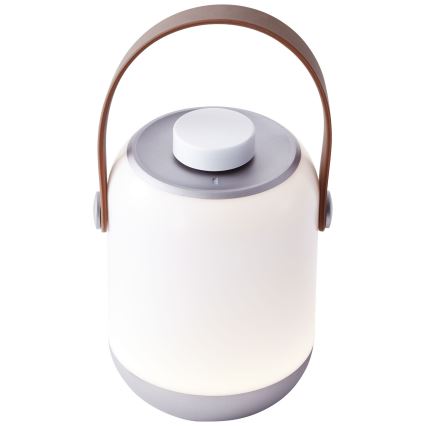 Brilliant - LED Dimmable outdoor table lamp GEMMA LED/1,9W/5V IP44 white