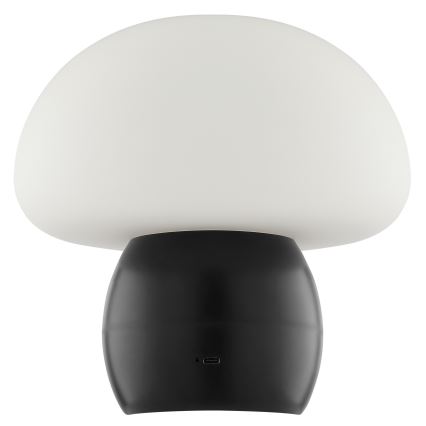 Brilliant - LED Dimmable Rechargeable Touch-Sensitive Table Lamp DUPIS LED/2W/5V 2700K 1800 mAh Black