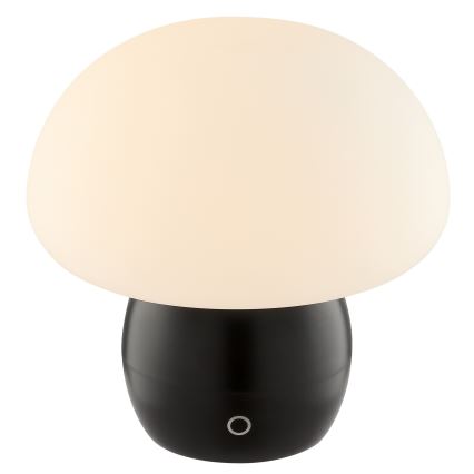 Brilliant - LED Dimmable Rechargeable Touch-Sensitive Table Lamp DUPIS LED/2W/5V 2700K 1800 mAh Black