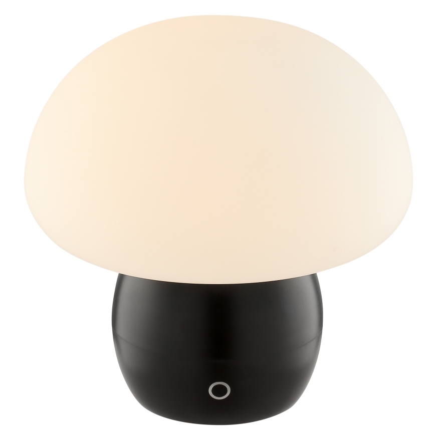 Brilliant - LED Dimmable Rechargeable Touch-Sensitive Table Lamp DUPIS LED/2W/5V 2700K 1800 mAh Black