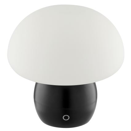 Brilliant - LED Dimmable Rechargeable Touch-Sensitive Table Lamp DUPIS LED/2W/5V 2700K 1800 mAh Black