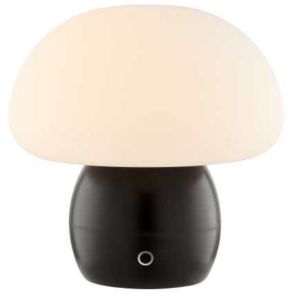 Brilliant - LED Dimmable Rechargeable Touch-Sensitive Table Lamp DUPIS LED/2W/5V 2700K 1800 mAh Black