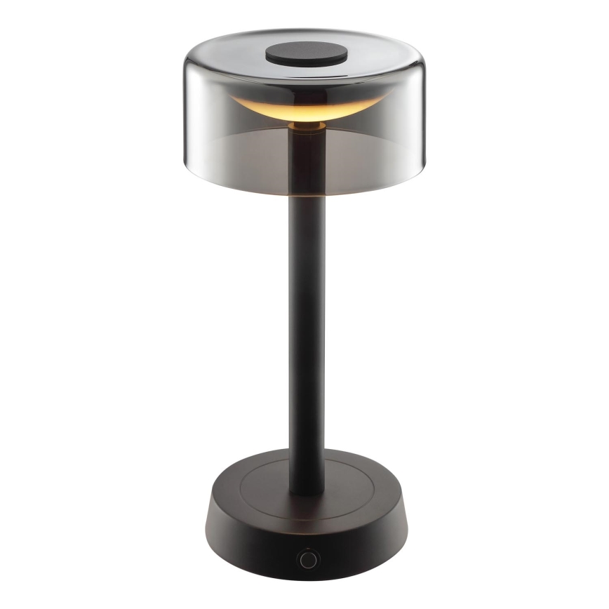 Brilliant - LED Dimmable Rechargeable Touch-Controlled Outdoor Table Lamp RAZOR LED/2,5W/5V 2700K 2600 mAh IP44 black