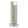 Brilliant - LED Dimmable Rechargeable Touch-Operated Outdoor Table Lamp SAYU LED/2,5W/5V 2700K 2600 mAh IP44 grey