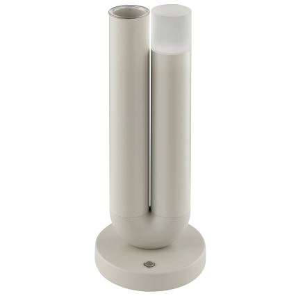 Brilliant - LED Dimmable Rechargeable Touch-Operated Outdoor Table Lamp SAYU LED/2,5W/5V 2700K 2600 mAh IP44 grey