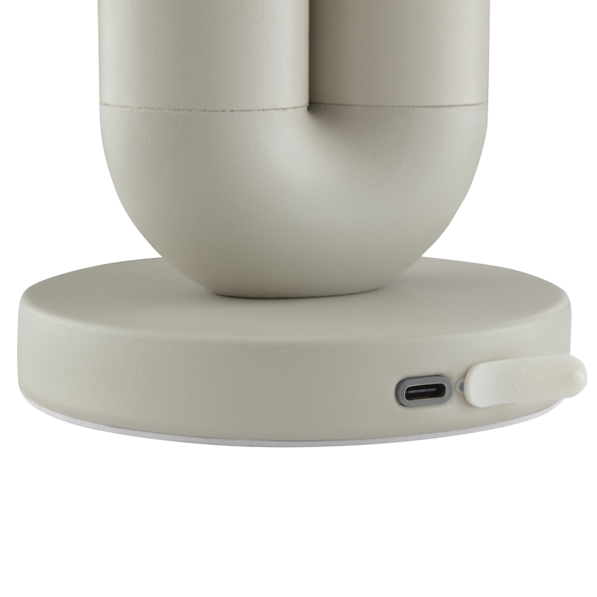 Brilliant - LED Dimmable Rechargeable Touch-Operated Outdoor Table Lamp SAYU LED/2,5W/5V 2700K 2600 mAh IP44 grey