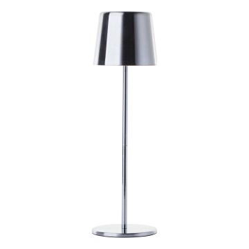Brilliant - LED Dimmable touch outdoor lamp XAANA LED/4W/5V 3000/4000/6500K IP44 shiny chrome