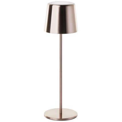Brilliant - LED Dimmable touch outdoor lamp XAANA LED/4W/5V 3000/4000/6500K IP44 copper